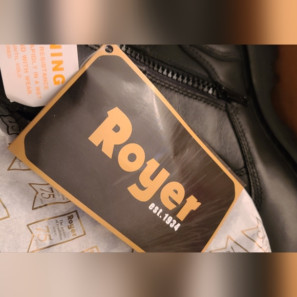 NWT Royer Safety Boots - Picture 5 of 10